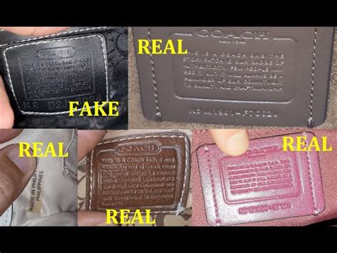 coach creed real vs fake|real coach purse creed.